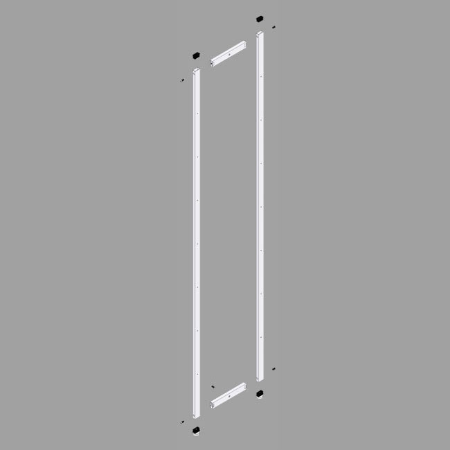 Agosistem Smooth spalletta semplice per scaffale