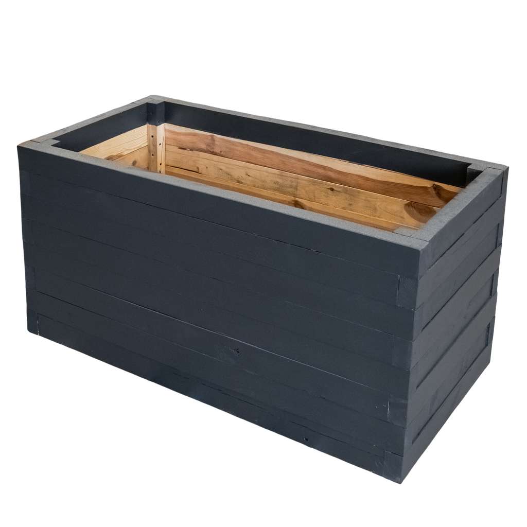 Mega-M Fioriera Legno 120x60x74 cm Antracite