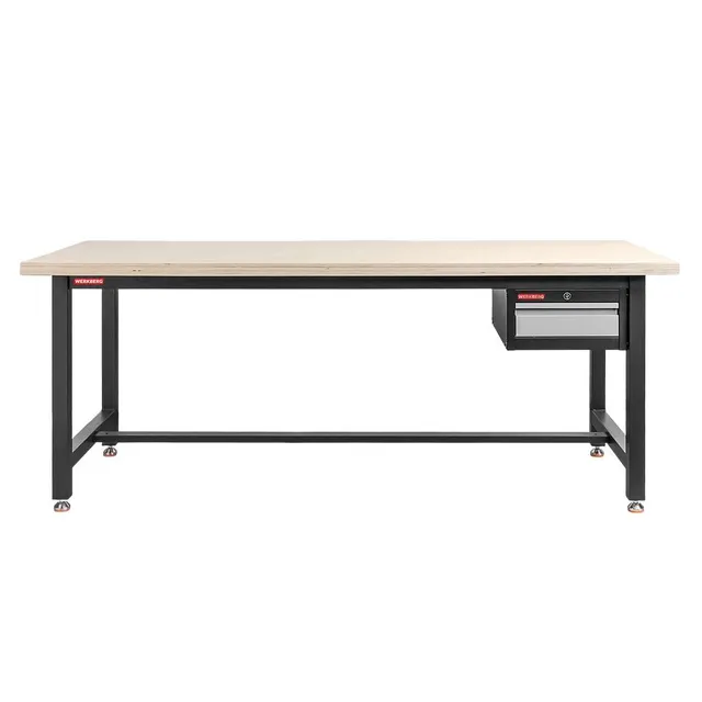 Werkberg 200 cm banco lavoro con mobiletto e cassetto