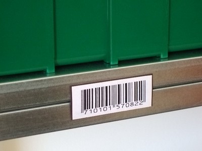 DR Scaffalature Etichette Magnetiche Lisce Neutre Scaffali