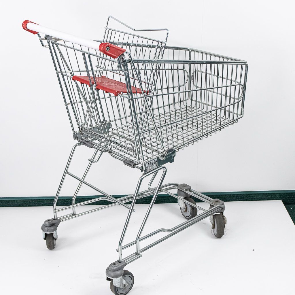 Marsanz CASCP08002 carrello spesa 80 L set 8 pz con seggiolino