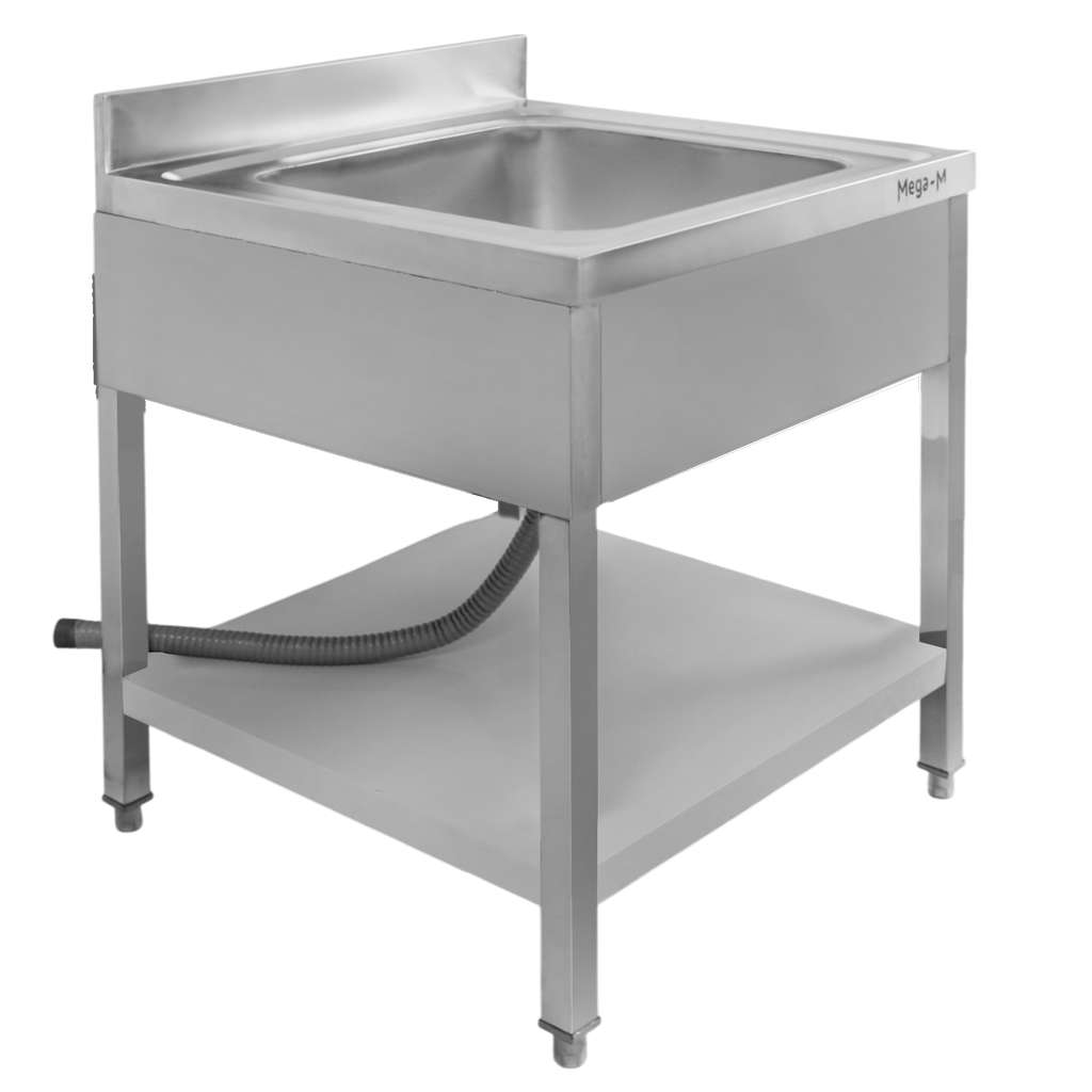 Mega-M lavello gastronomico 70x70x85 cm 1 vasca