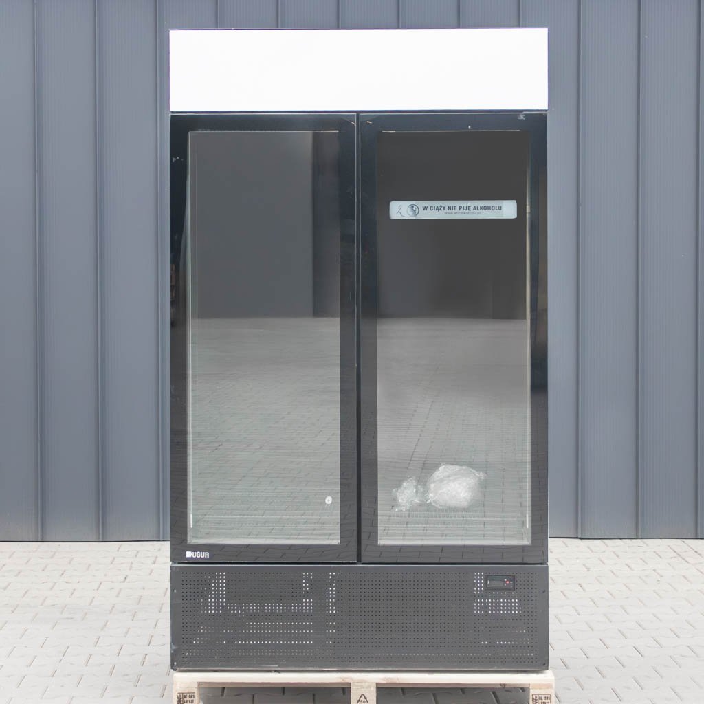 Ugur USS 1200 DIKLMG vetrina refrigerata 1025 L nera 120 cm