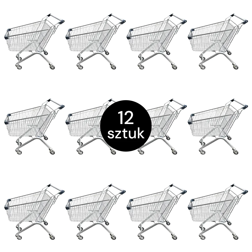 Mega-M YR 125L carrello spesa 52 cm set 12 pz
