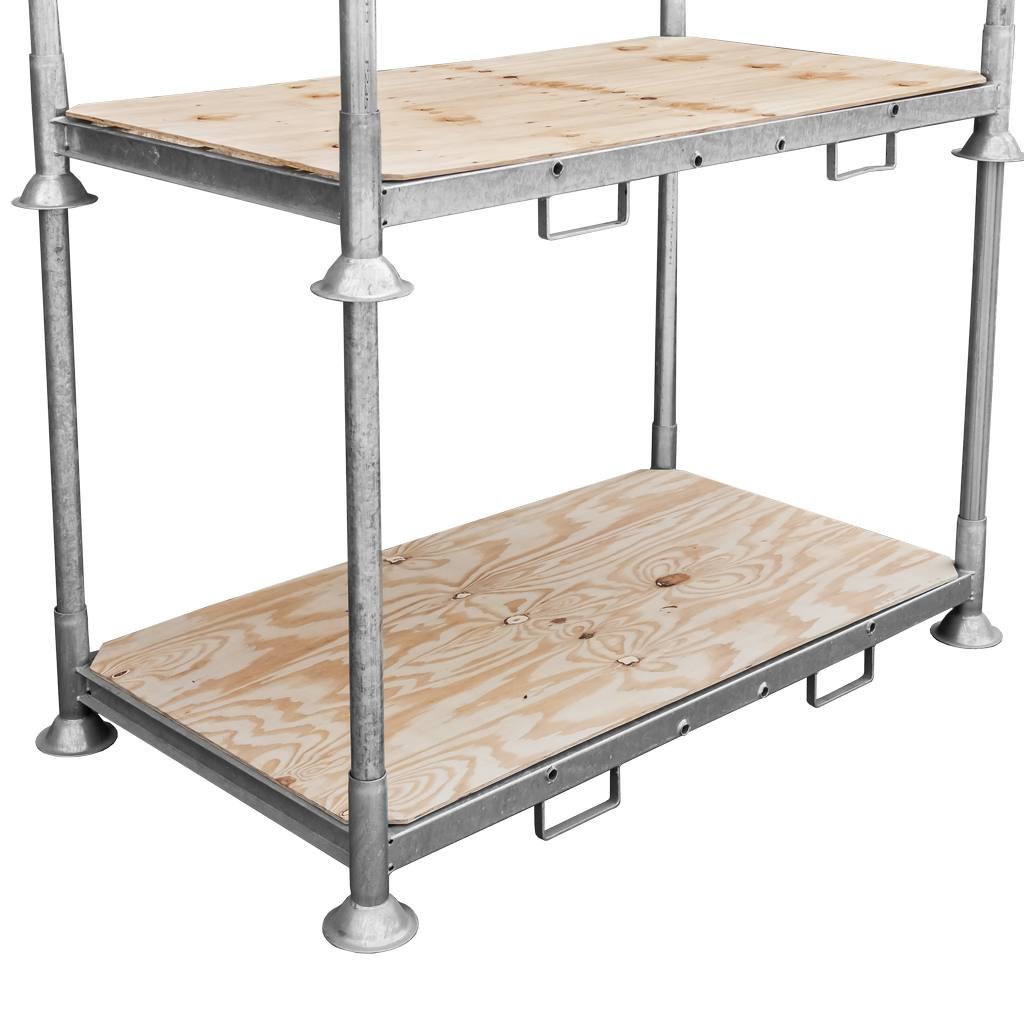 Mega-M Manurack pannello compensato 185x104x0,9 cm base