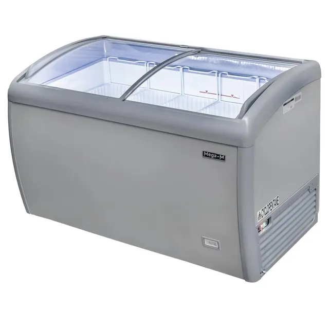 Mega-M Yeti X126 congelatore a pozzetto vetrato 260 L
