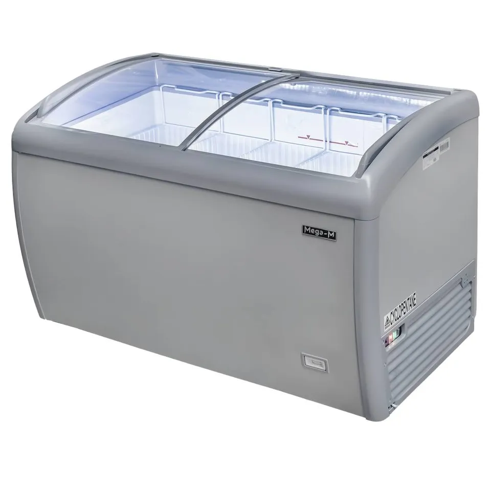 Mega-M Yeti X126 congelatore a pozzetto vetrato 260 L