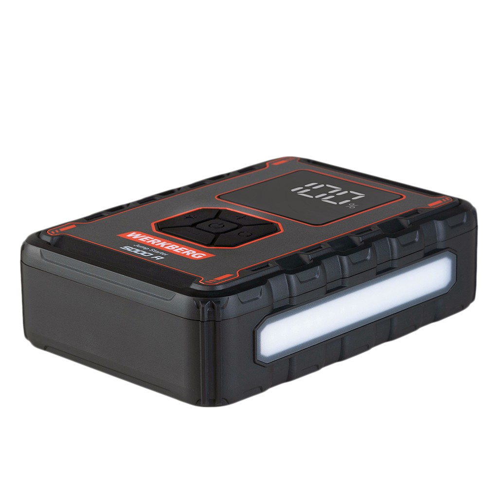 Werkberg AL008 Avviatore Batteria 32000mAh con Compressore