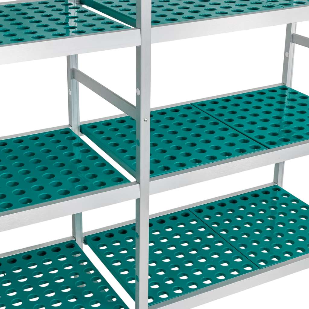 Mega-M Alufri scaffale alluminio 4 ripiani 191x39x180 cm