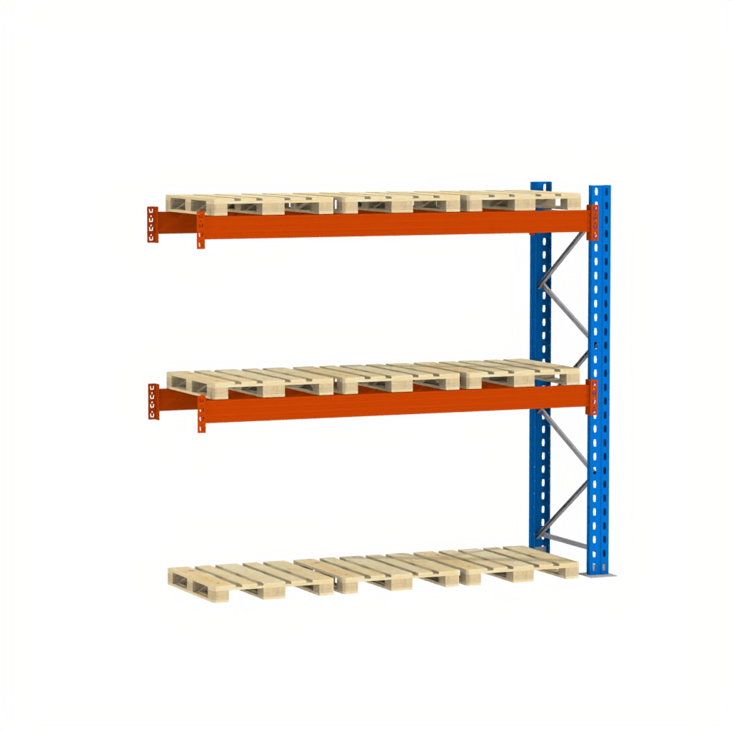 Mega-M XR 0+2 scaffale portapallet aggiuntivo H 300 L 278 cm