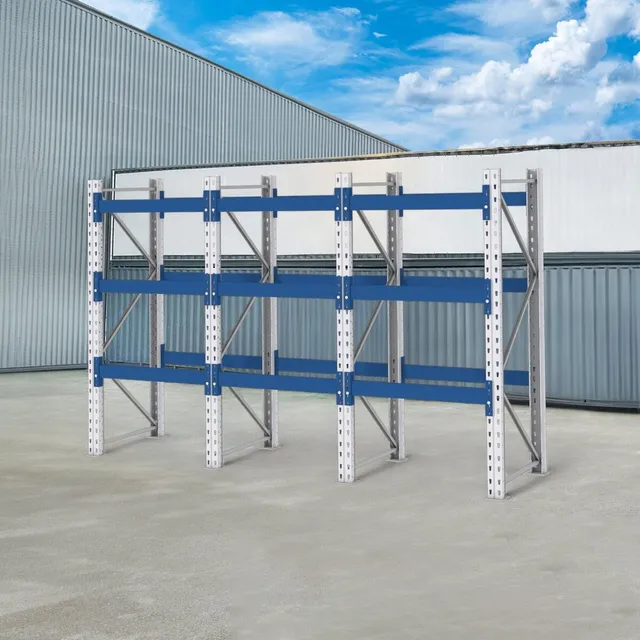 BITO scaffale portapallet 0+3 H230 L610 cm 3000 kg 18 posti