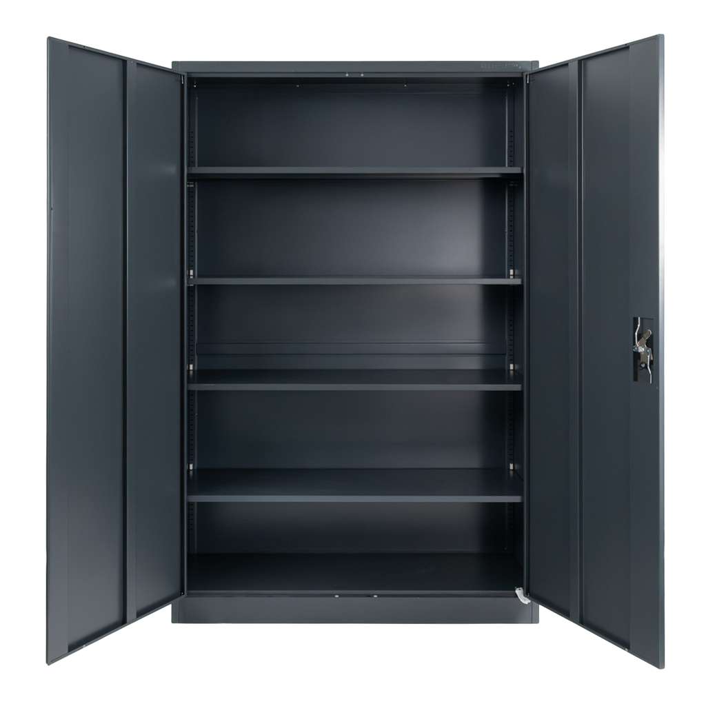 FURVERO W-102 armadio ufficio metallo 120x40x185 grafite