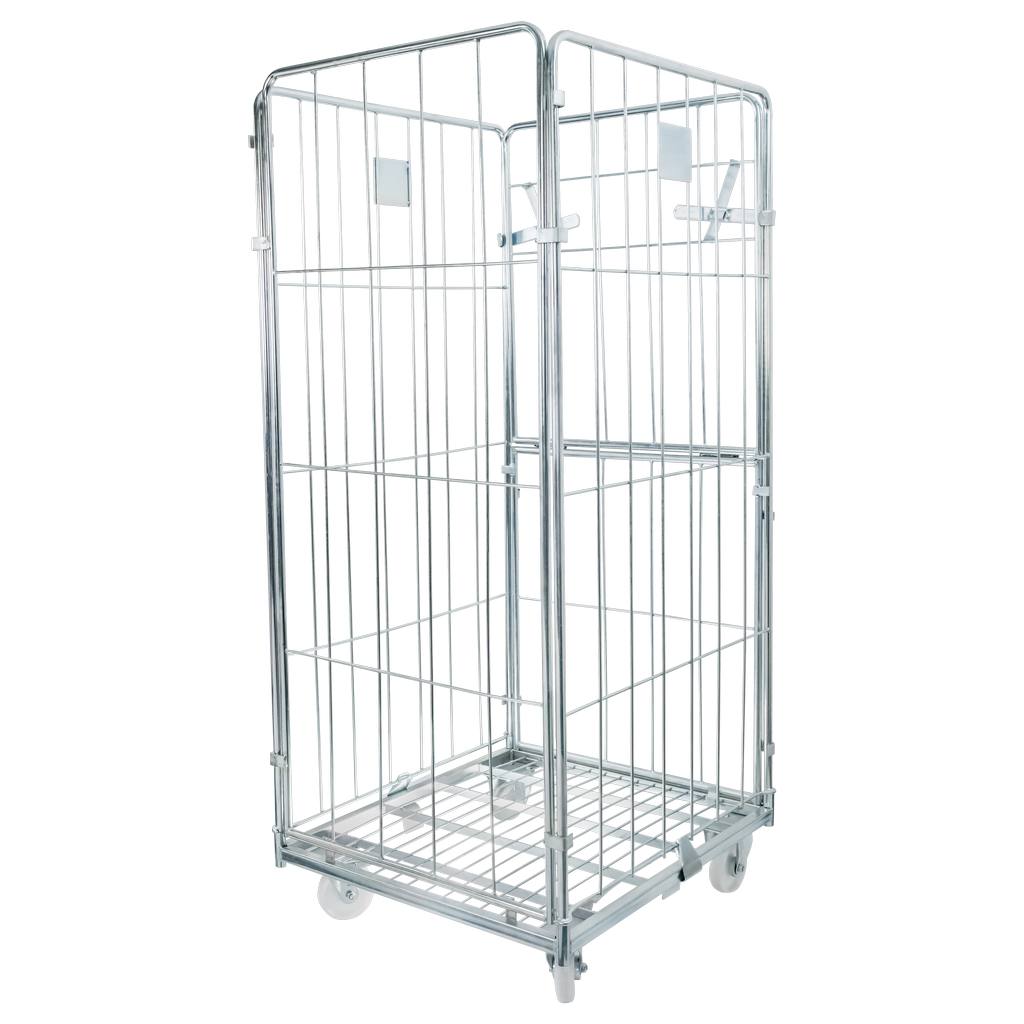 Mega-M Universal roll container zincato 4 pareti 500 kg