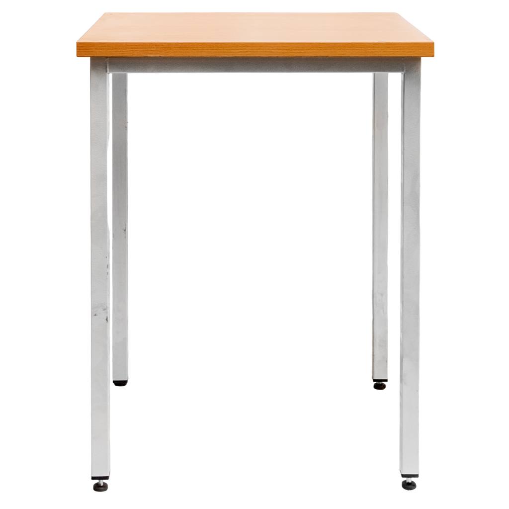 Tavolo mensa 60x50x80 cm piano faggio gambe regolabili