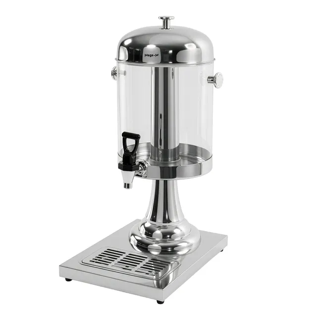 Mega-M dispenser bevande inox 8 L singolo freddo
