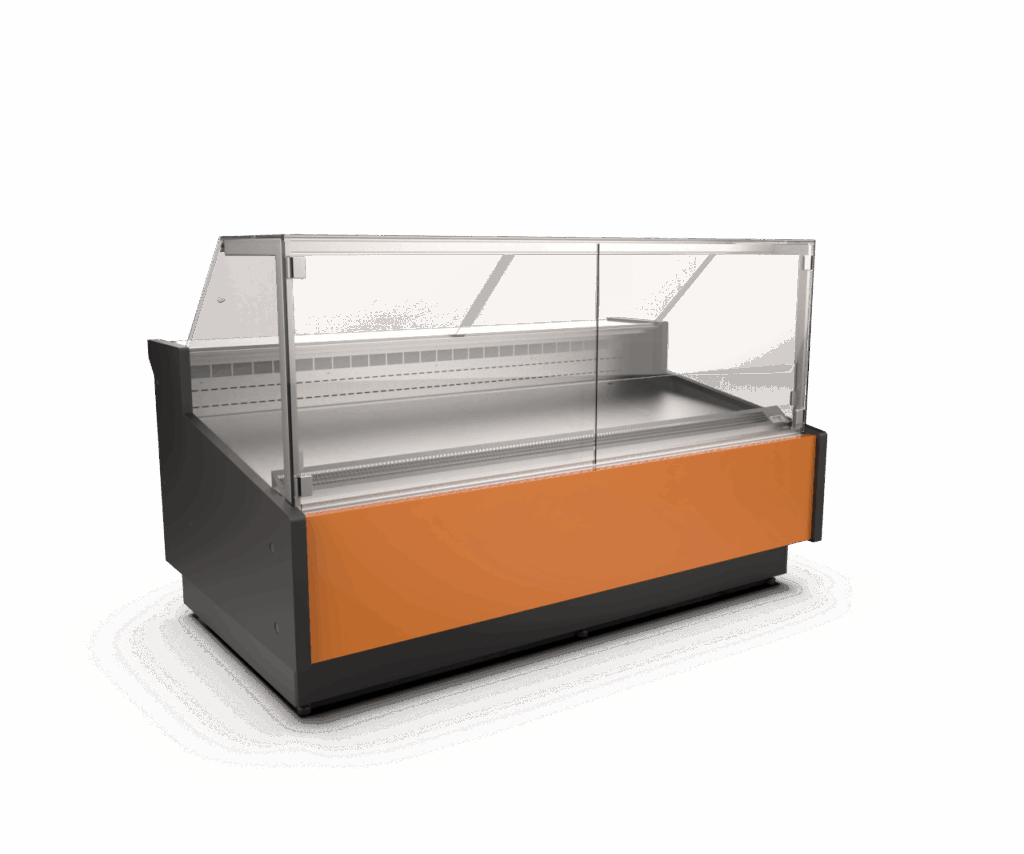 Cebea Carmen WCh-8/1 banco frigo carne 200 vetro dritto