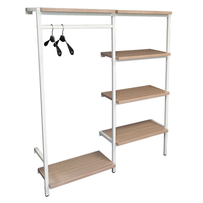 Agosistem Up&Down Kit 04 Scaffale Perimetrale 123,5 cm
