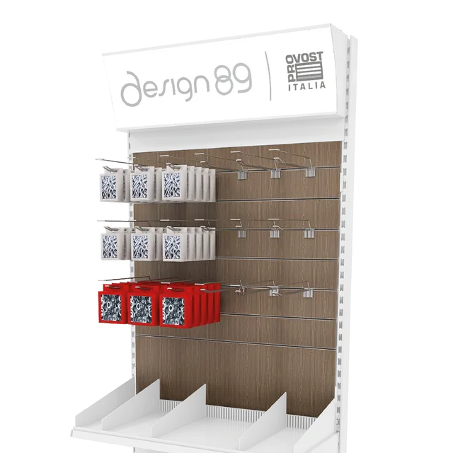 Design89 Ganci per Pannello Dogato da Negozio