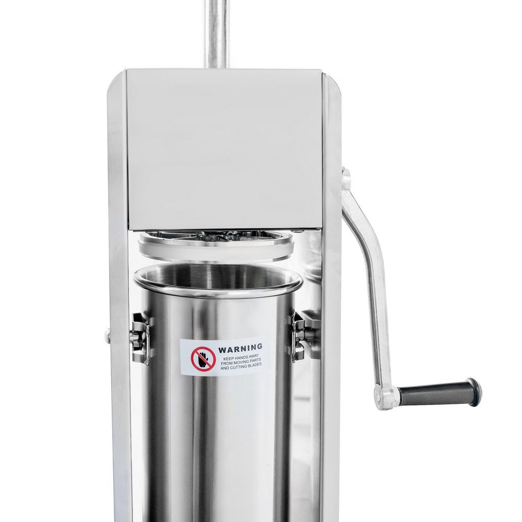 Mega-M insaccatrice manuale verticale 5 L inox 4 imbuti