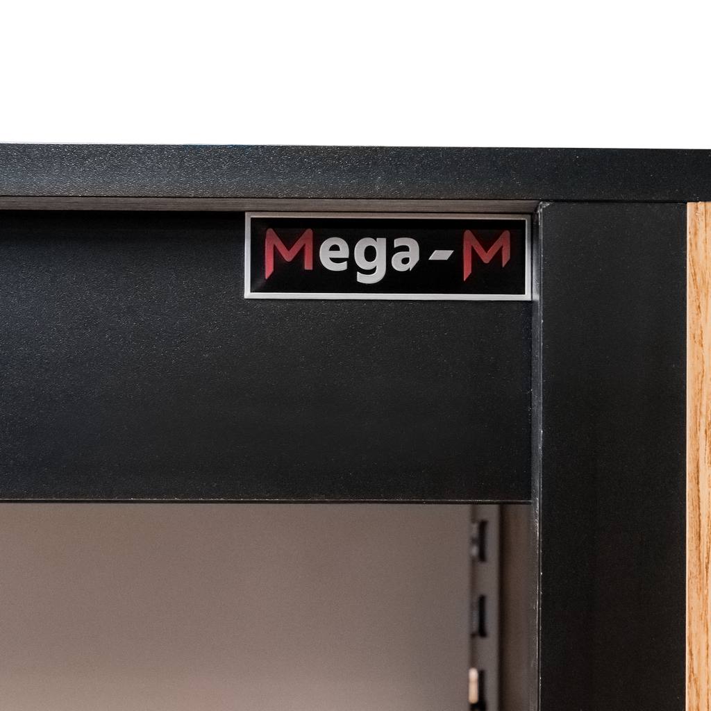 Mega-M scaffale pane H212 L87 rovere barocco oro