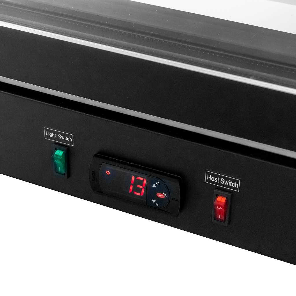 Mega-M Diego R168 Prestige vetrina refrigerata LED full glass