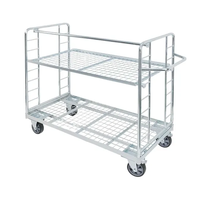 FORKBERG VECTO Carrello a Piani 151x61x122 cm 250 kg Zincato