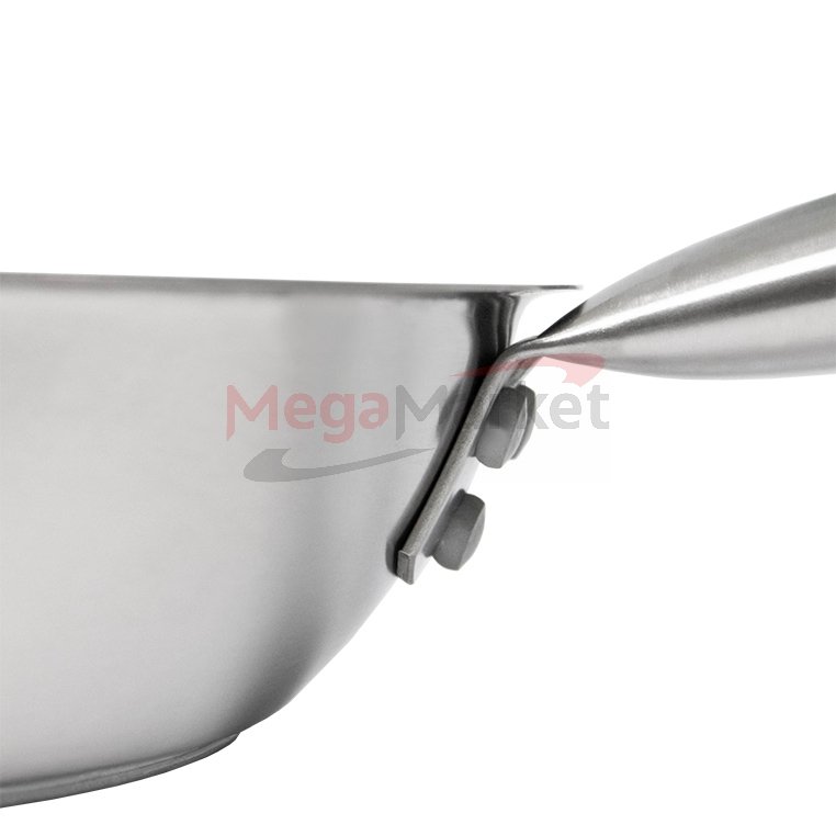 Mega-M Padella antiaderente acciaio inox 26 cm induzione