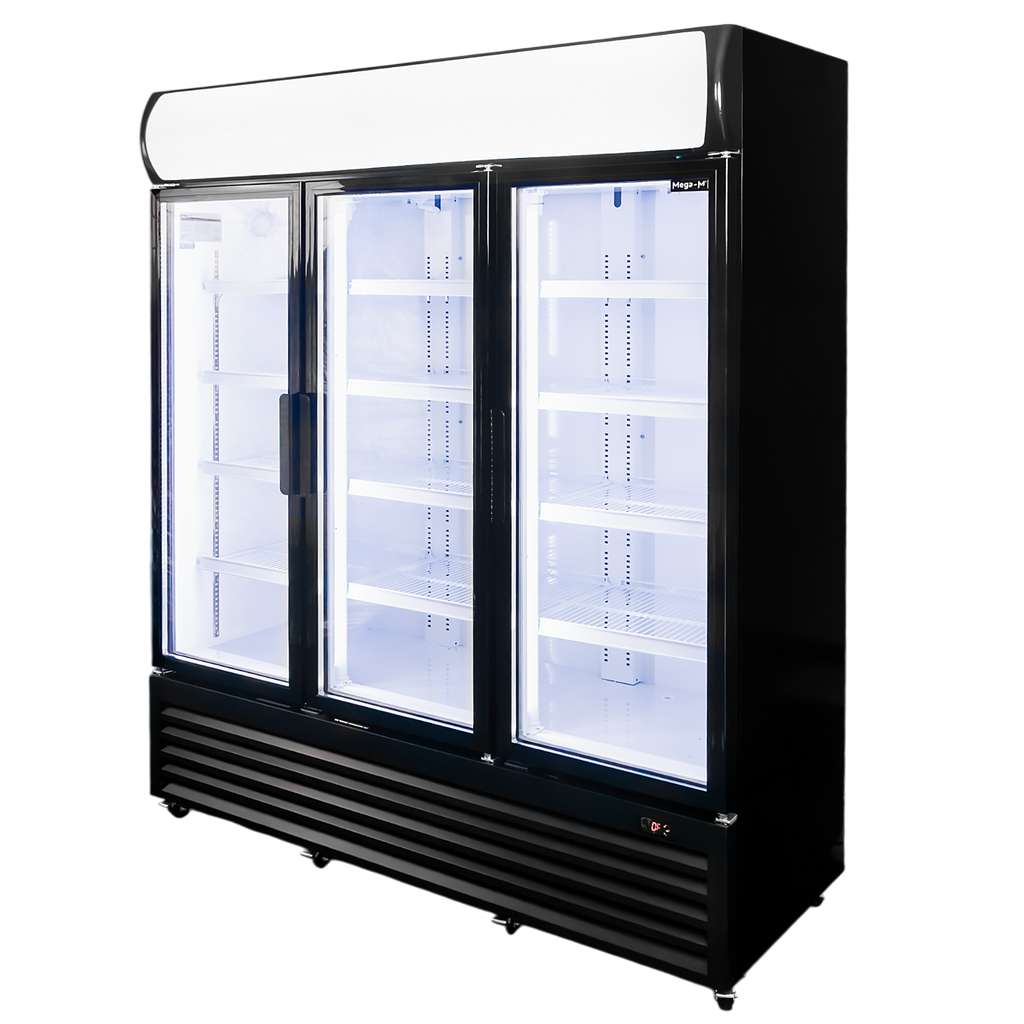 Mega-M Rico I160 vetrina refrigerata 3 porte 1065 L LED