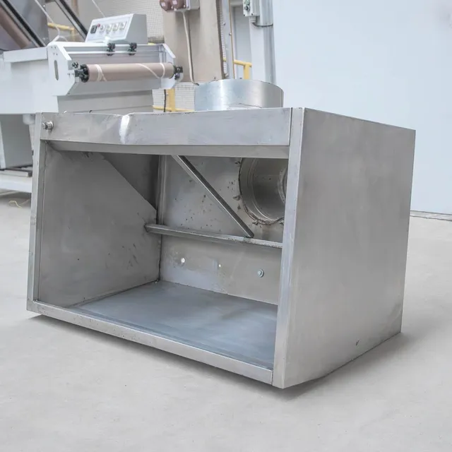 Cappa Trapezoidale 100x60x50 cm in Acciaio Inox