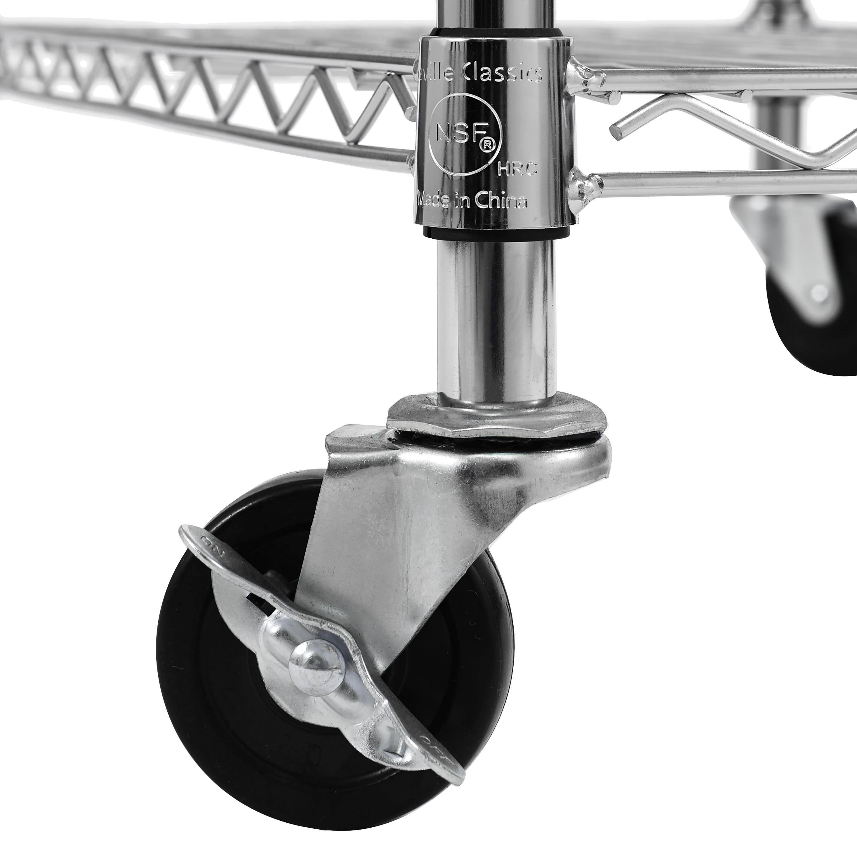 Seville Classics Carrello Tavolo Lavoro Inox 76 cm NSF