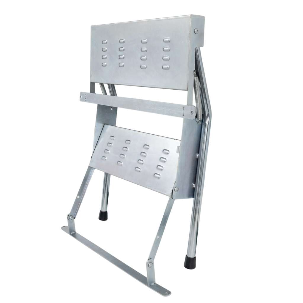 Forkberg Picker Scaletta Carrello 3 Gradini Zincata