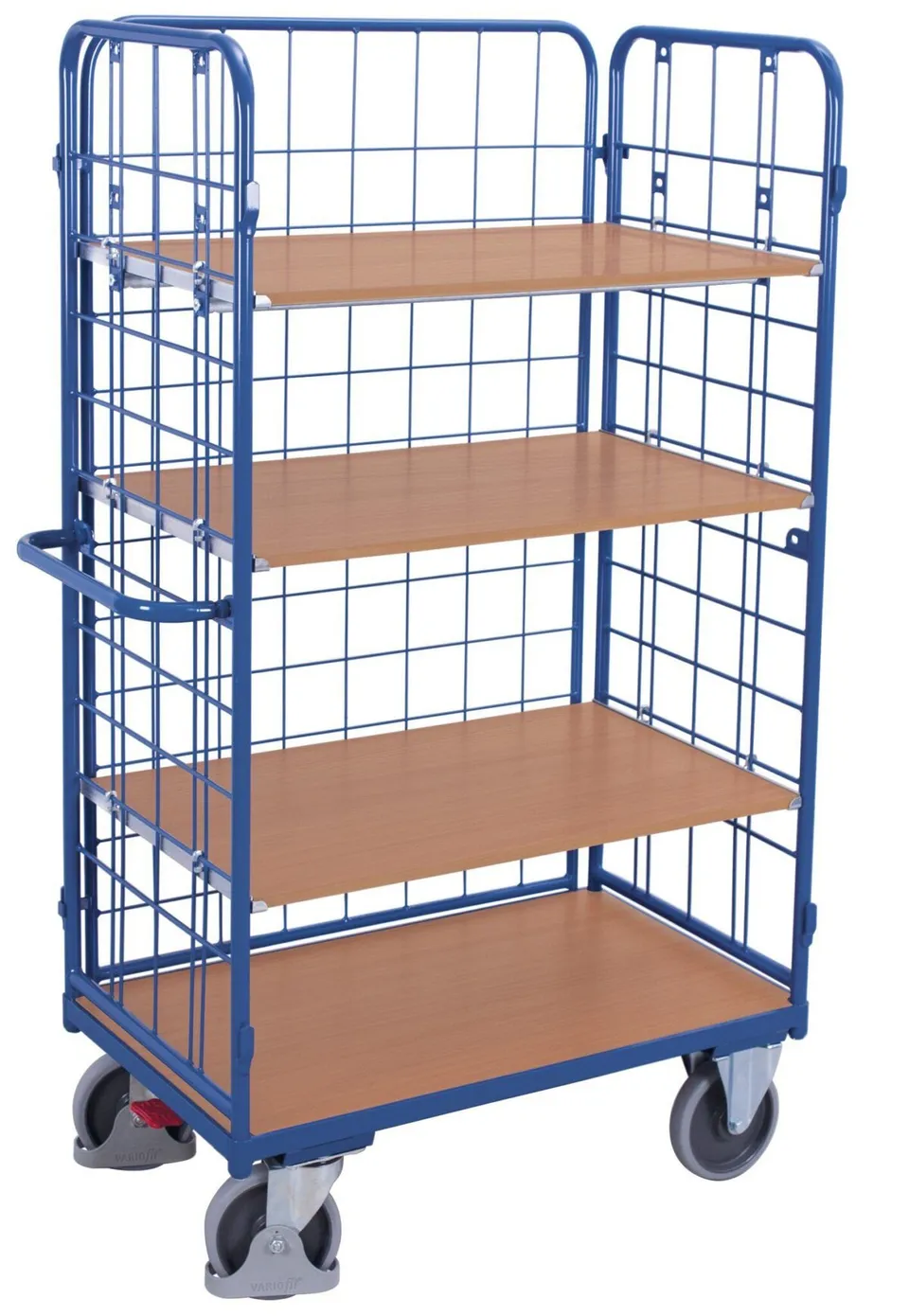 Variofit VF 500304 Carrello Ripiani 3 Piani 400 kg Grigliato