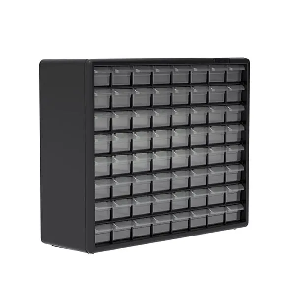 Akro-Mils 10164 cassettiera 64 cassetti plastica