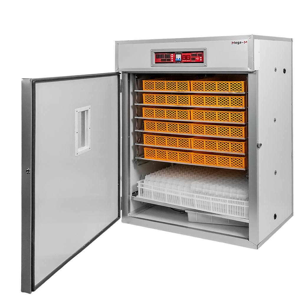 Mega-M 1000W incubatrice uova 1056 uova automatica