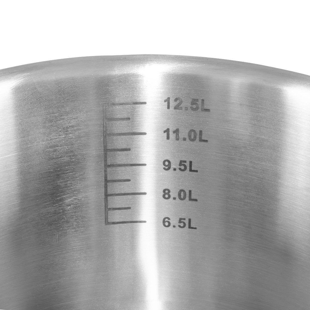 Mega-M Standard 14L 30x20 Pentola Acciaio con Coperchio