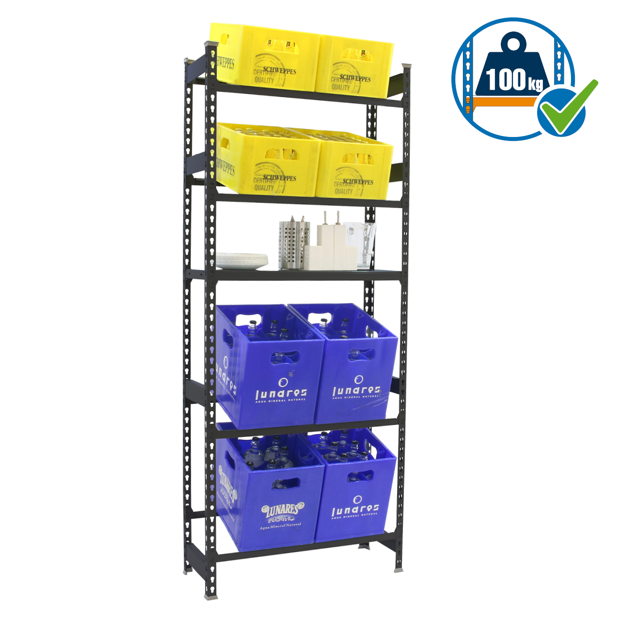 Simonrack SimonBottle Shelf 5 scaffale bottiglie 5 ripiani