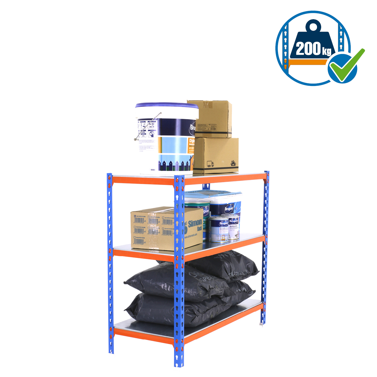 Simonrack SimonClick 3 scaffale grande 3 ripiani 200 kg