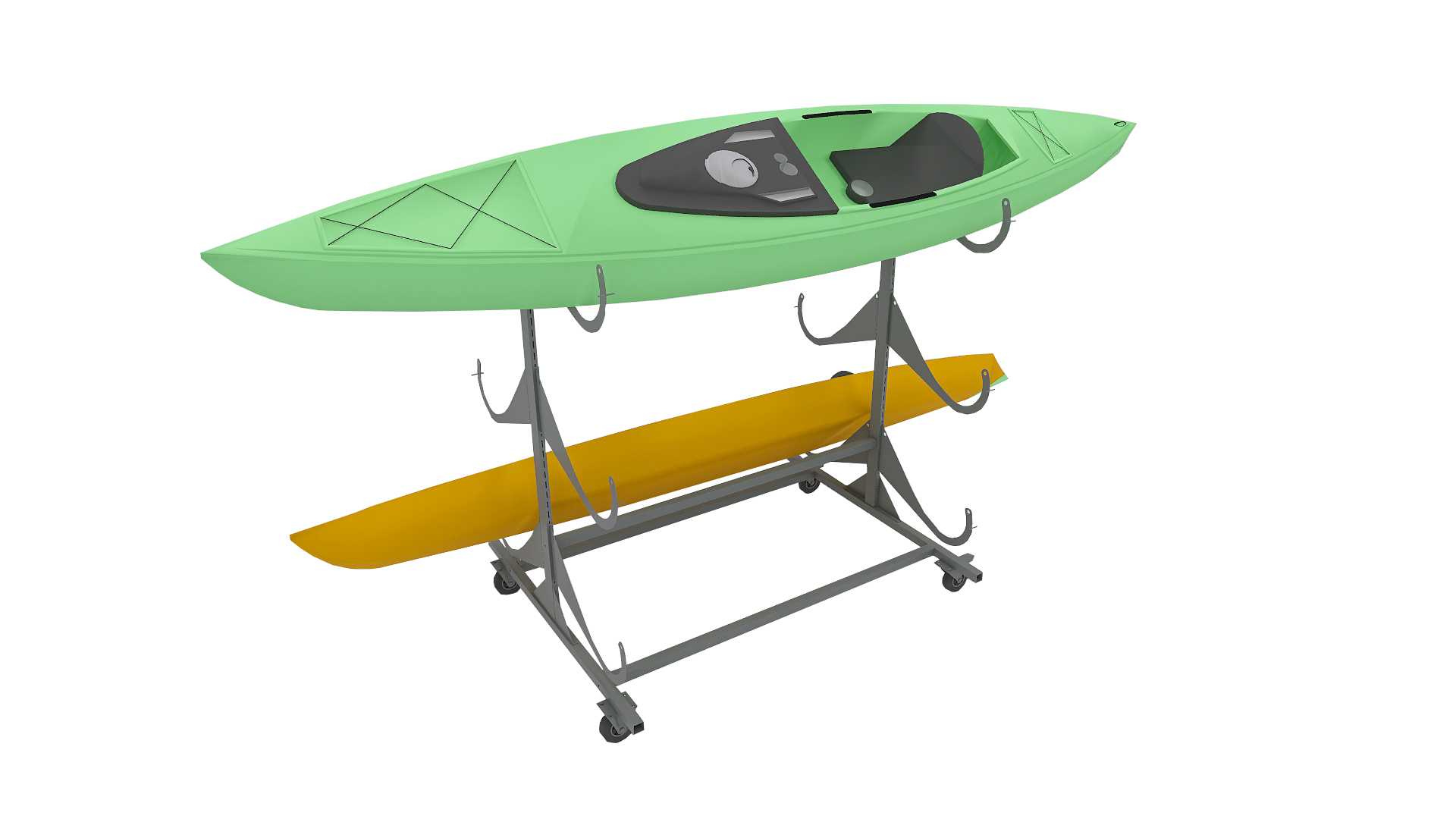 Design89 espositore articoli sportivi negozio