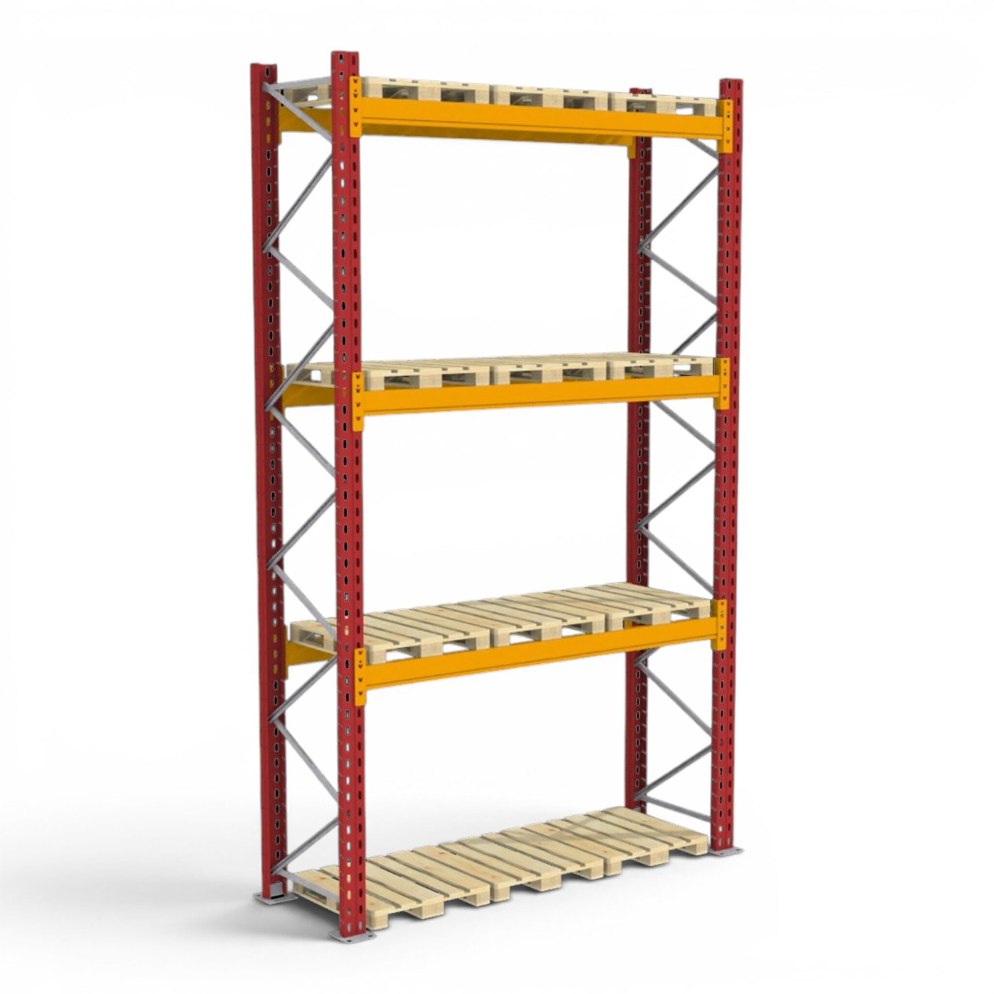 Dexion Scaffale Portapallet 0+3 H480 L277 Base 900 kg