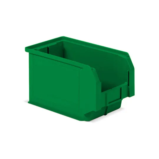 DR Scaffalature Compat Contenitore Plastica 210x350x200 Verde