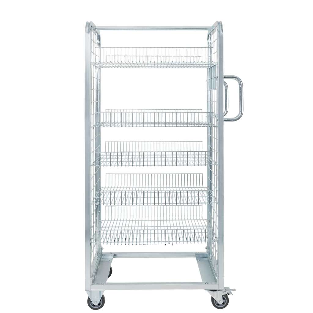 Forkberg Sortus carrello a ripiani 5 ripiani 150 kg zincato