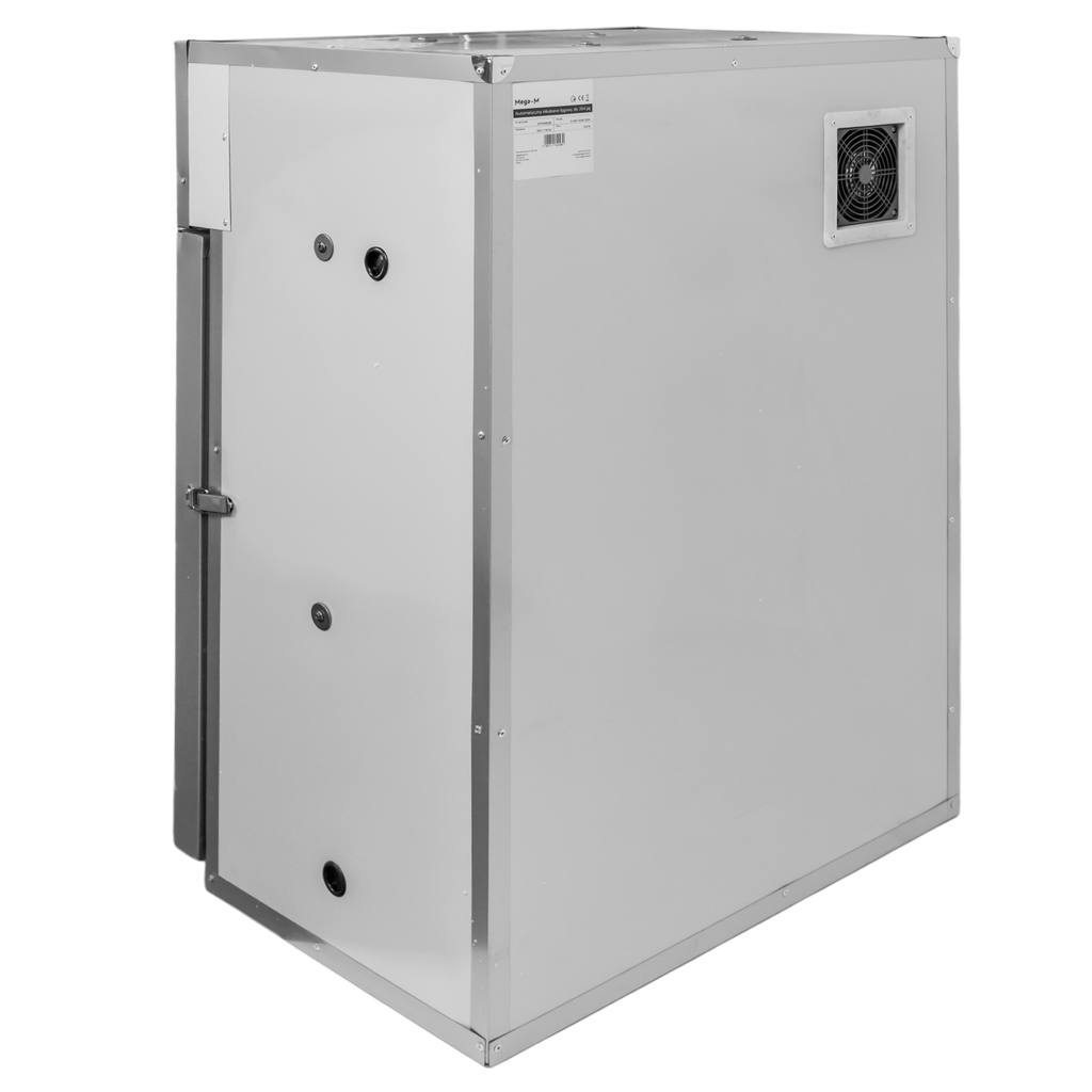 Mega-M incubatrice automatica 264 uova 700W con girauova