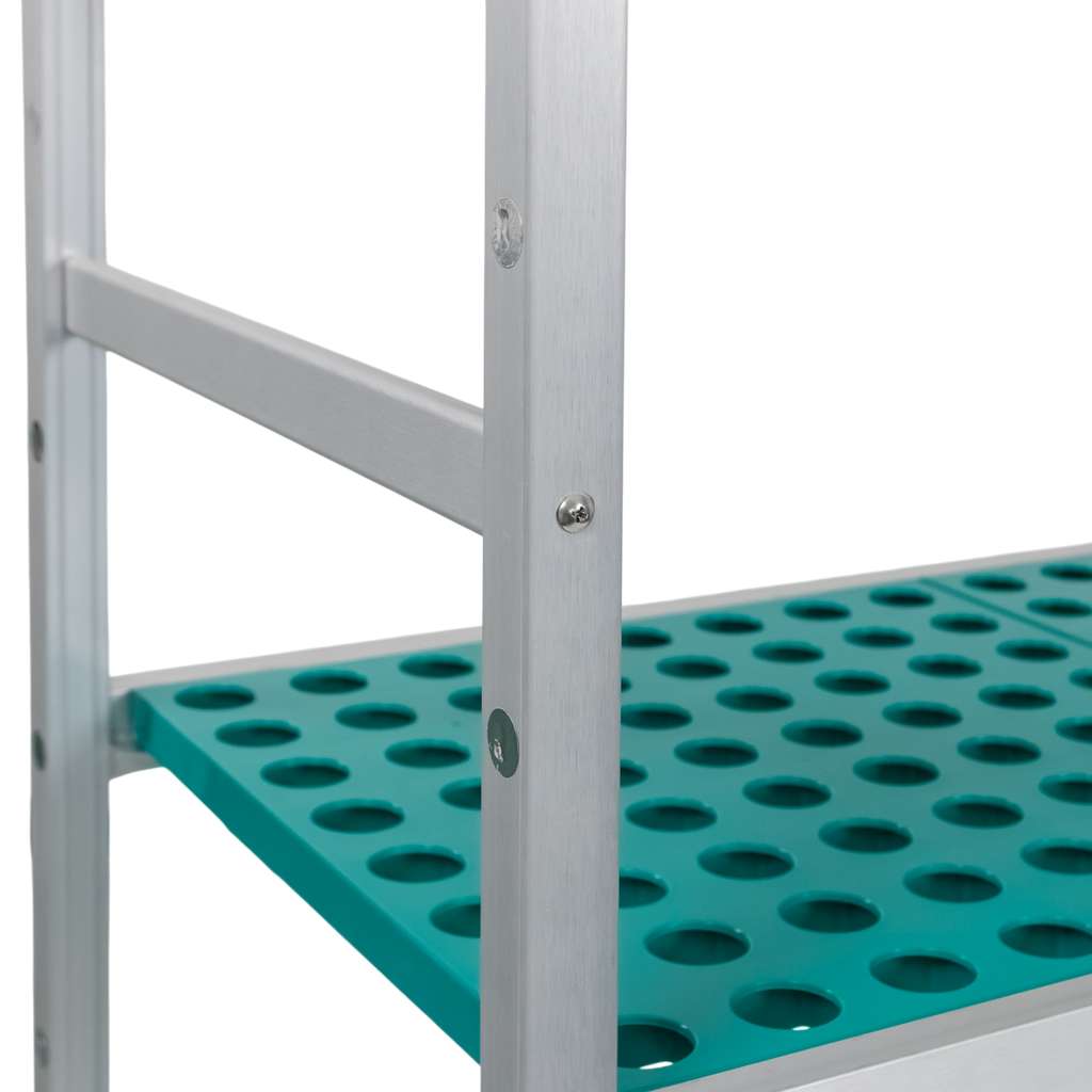Mega-M ALUFRI 154x39x180 scaffale alluminio 4 ripiani