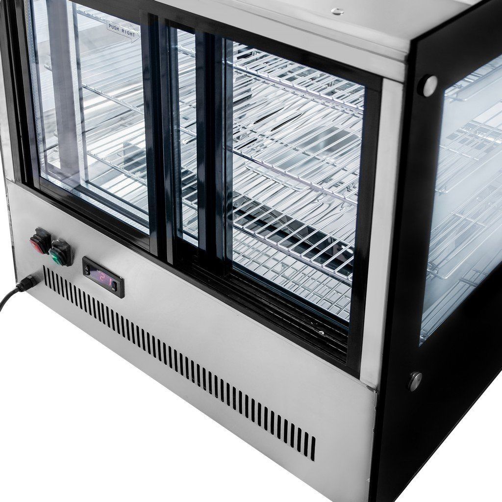 Mega-M Clara Mini S66 vetrina riscaldata inox da banco