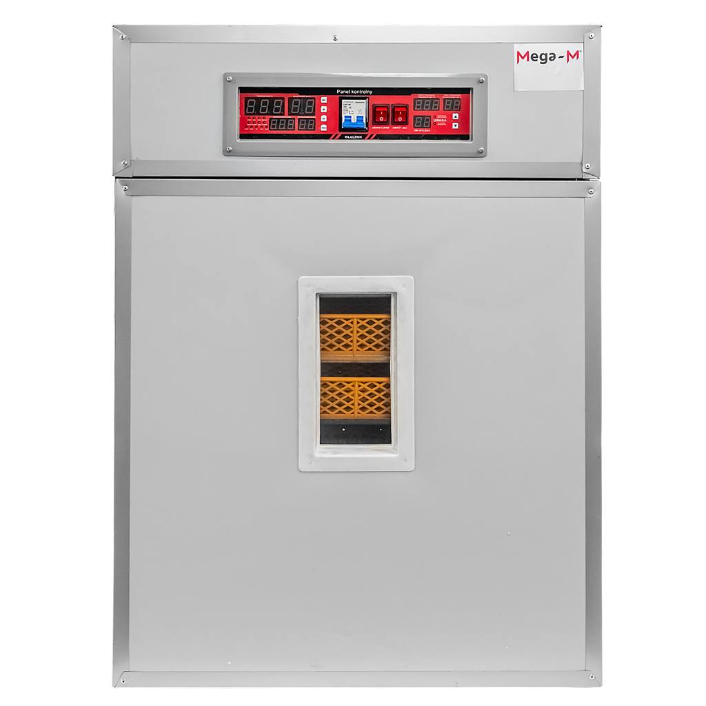 Mega-M incubatrice automatica 264 uova 700W con girauova