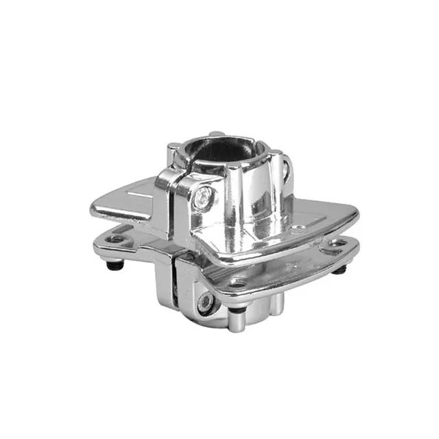 Agosistem Morsetto Doppio per Vetro Tubo 25 mm Cromato