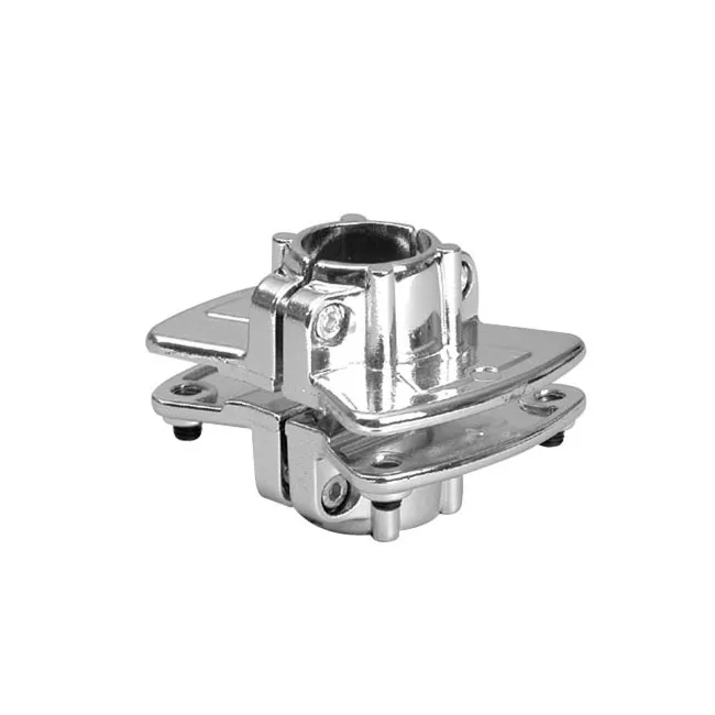 Agosistem Morsetto Doppio per Vetro Tubo 25 mm Cromato
