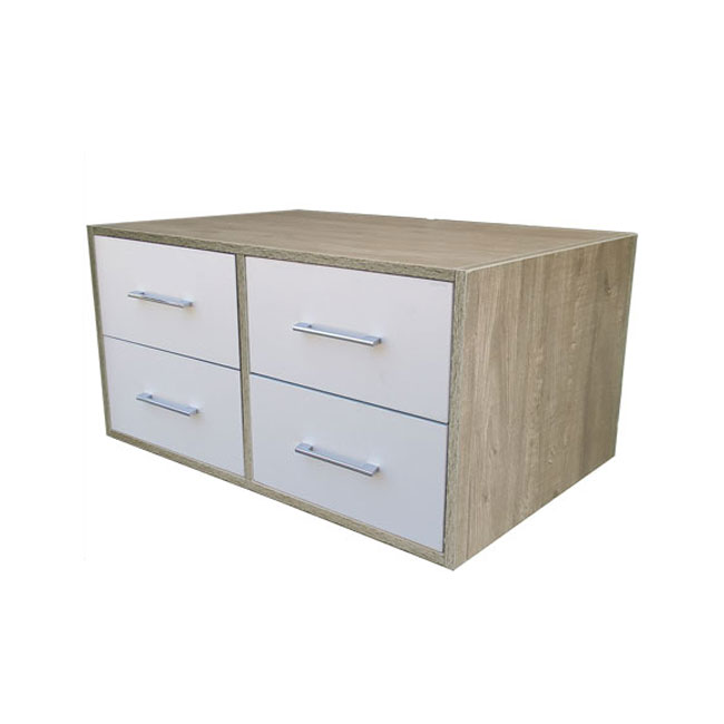 Agosistem Cassettiera 4 Cassetti 90x60x45 cm