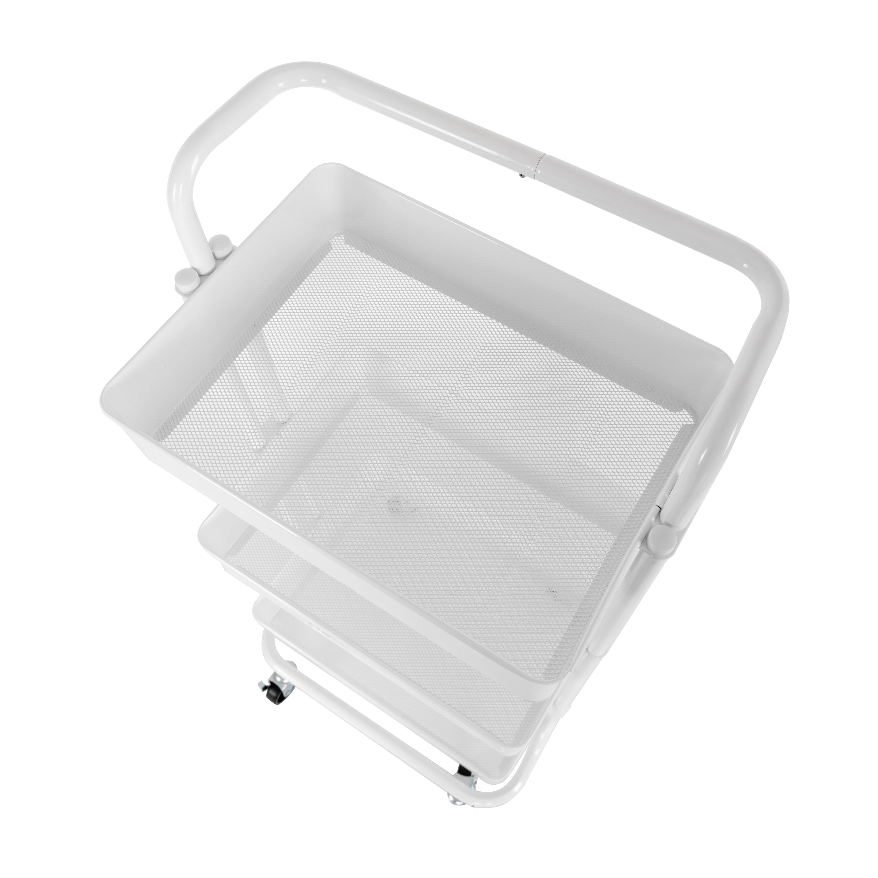 Seville Classics SHE20318B carrello acciaio 3 ripiani bianco