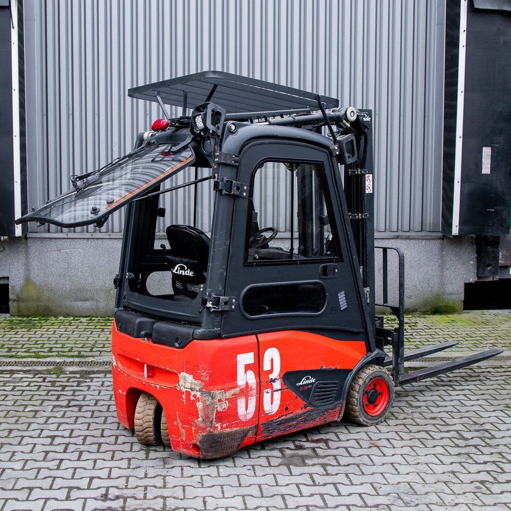 Linde E15 carrello elevatore elettrico 1500 kg sollevamento 464 cm